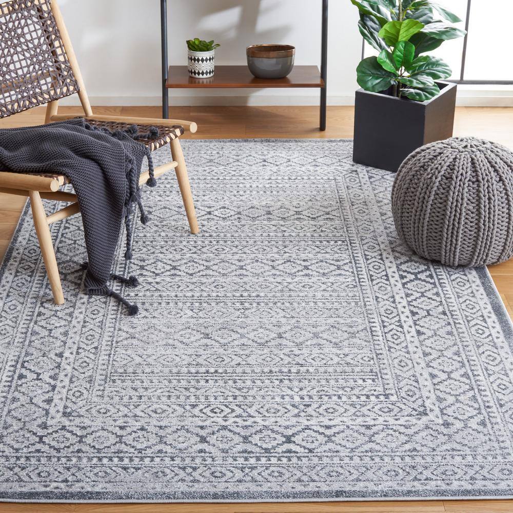 Safavieh Toscana Tos658F Grey/Ivory Area Rug