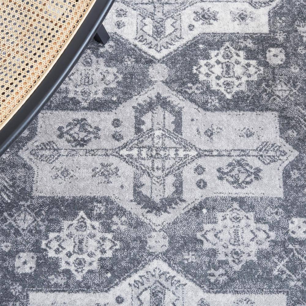 Safavieh Toscana Tos660F Grey/Dark Grey Area Rug