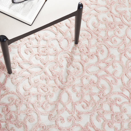 Safavieh Trace Trc103U Ivory/Pink Rug.