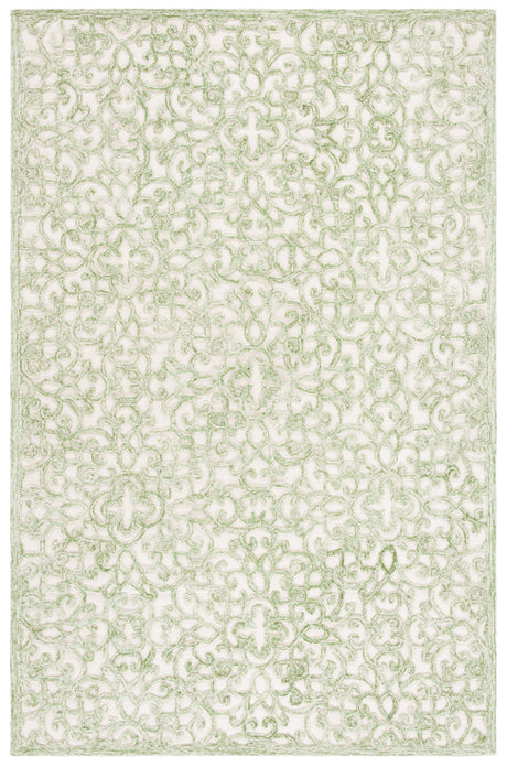 Safavieh Trace Trc103Y Ivory/Green Rug.
