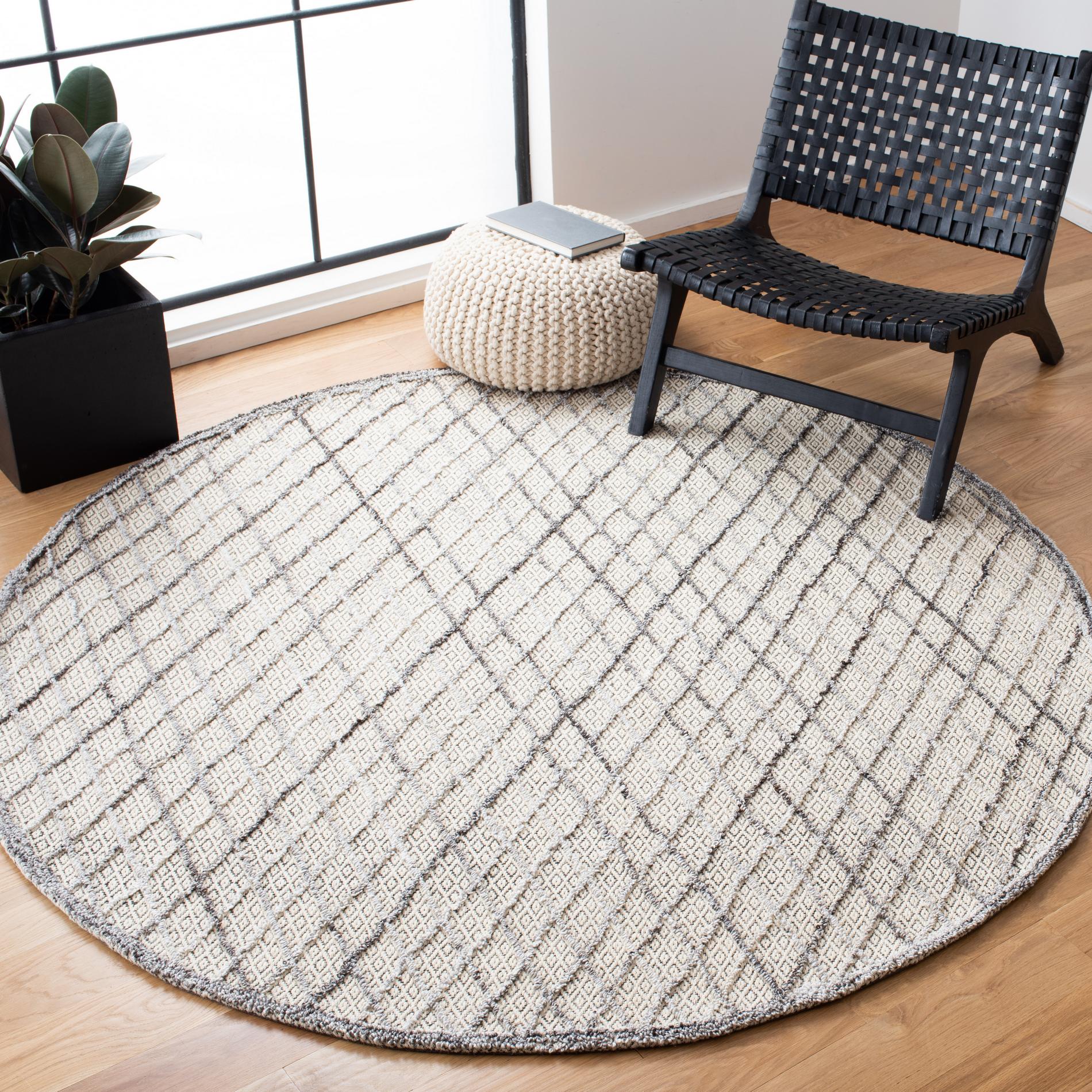 Safavieh Trace Trc204F Grey/Ivory Area Rug