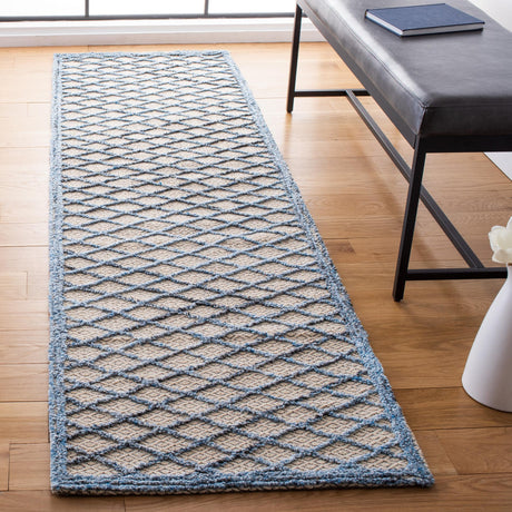 Safavieh Trace Trc204M Blue/Black Area Rug