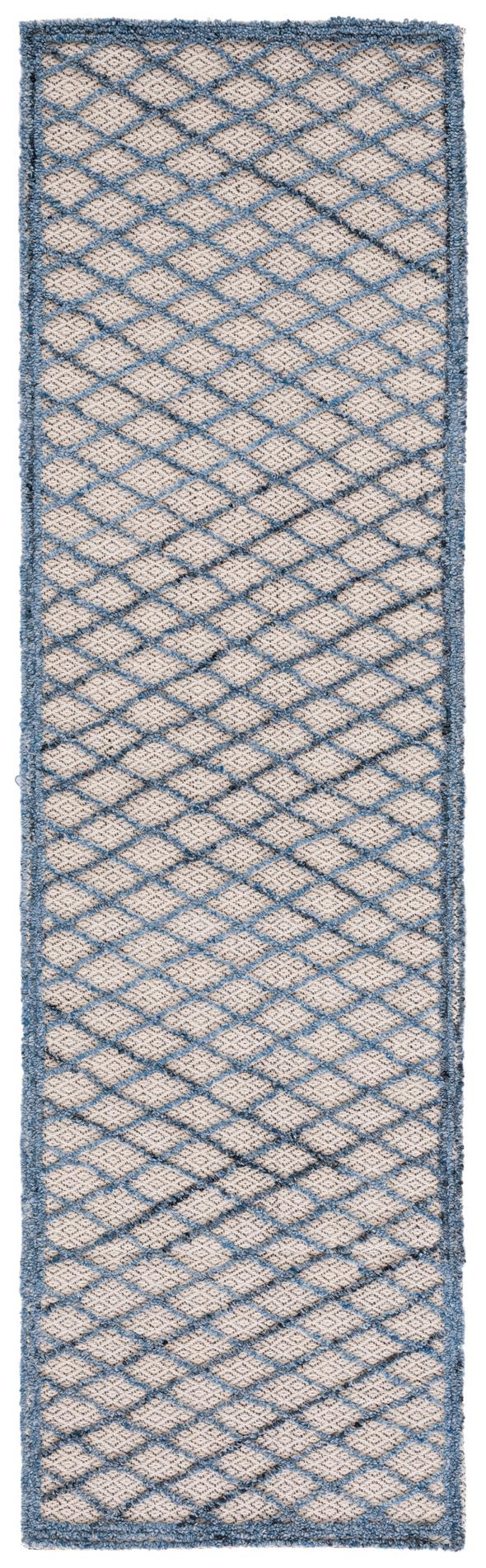 Safavieh Trace Trc204M Blue/Black Area Rug