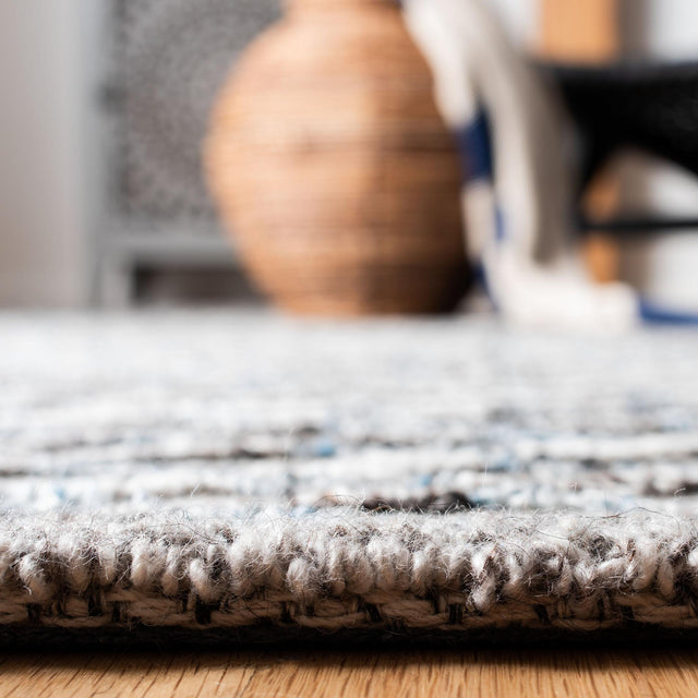 Safavieh Trace Trc204M Blue/Black Rugs.