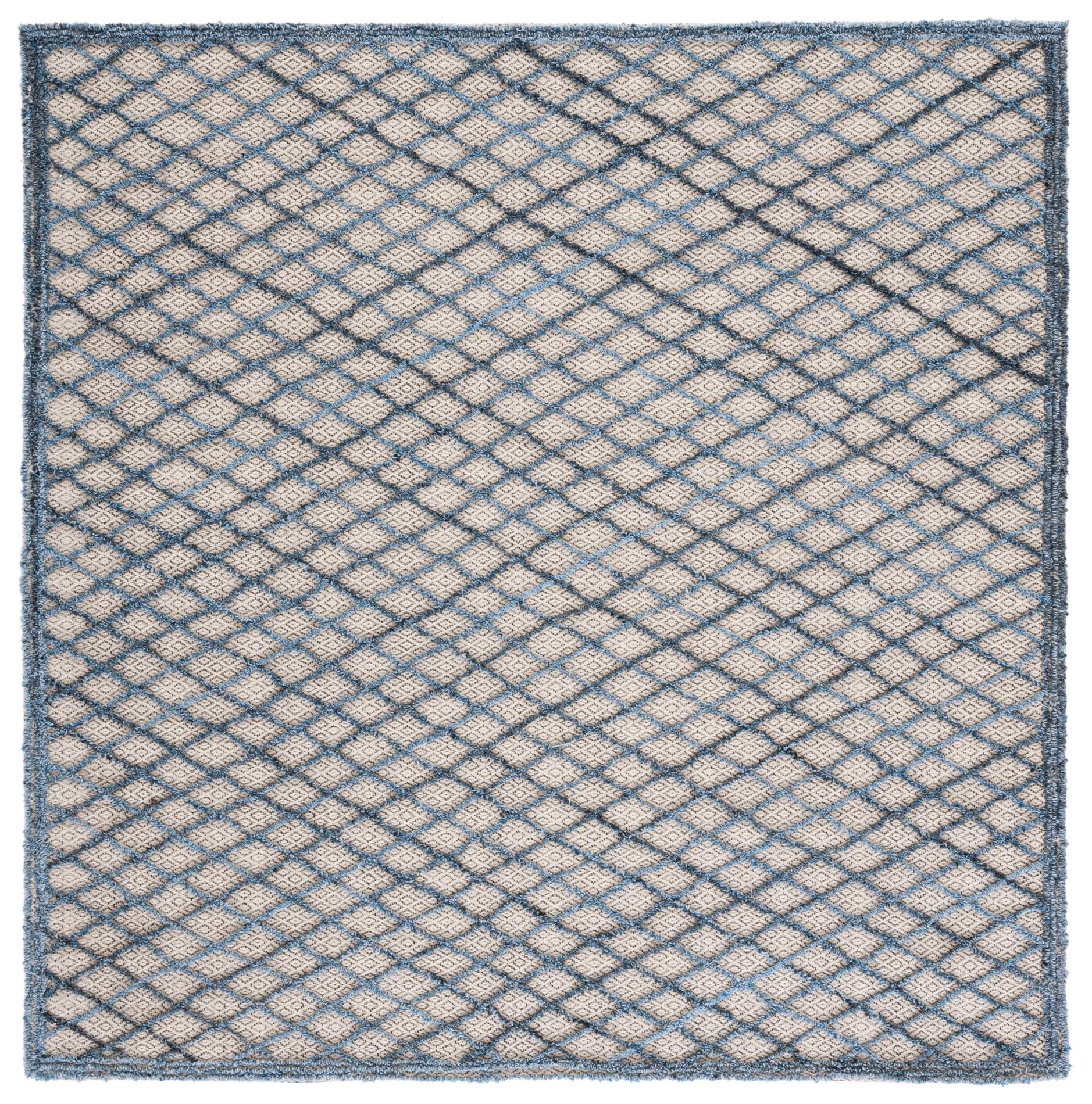 Safavieh Trace Trc204M Blue/Black Area Rug