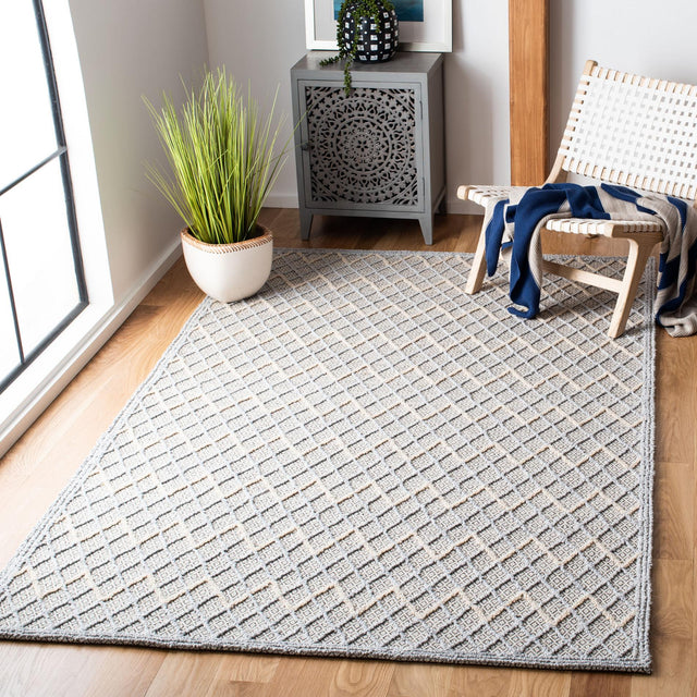 Safavieh Trace Trc209M Blue/Black Rugs.