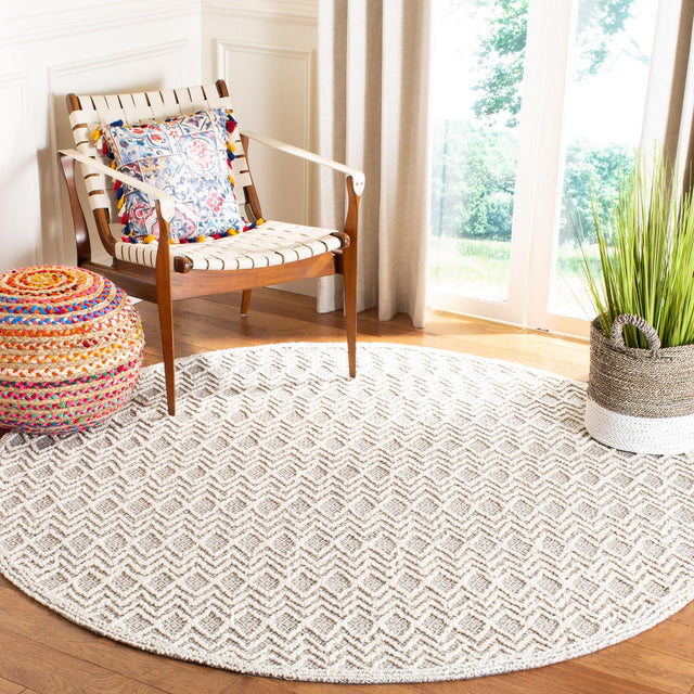 Safavieh Trace Trc211F Grey/Black Rug.