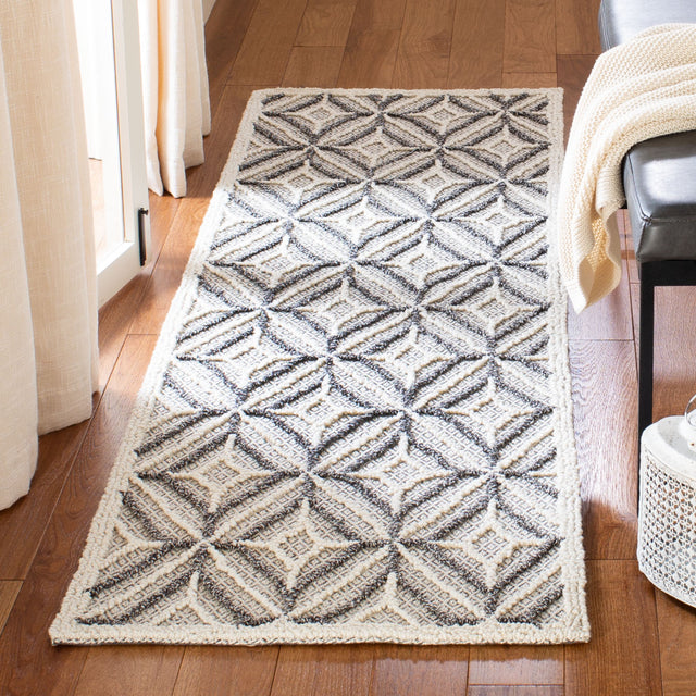 Safavieh Trace Trc212F Grey/Black Rug.
