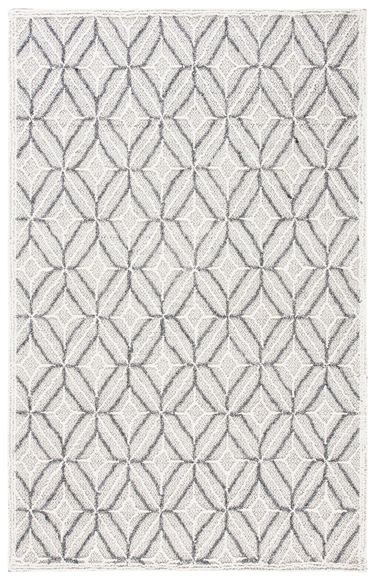 Safavieh Trace Trc212F Grey/Black Rug.