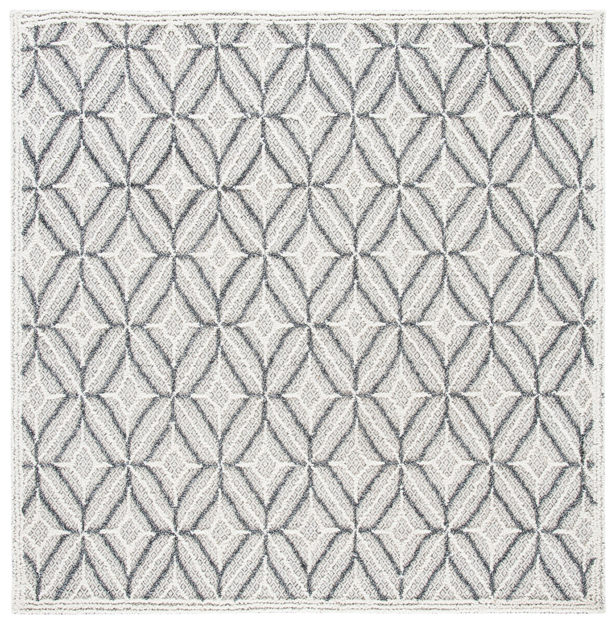 Safavieh Trace Trc212F Grey/Black Rug.