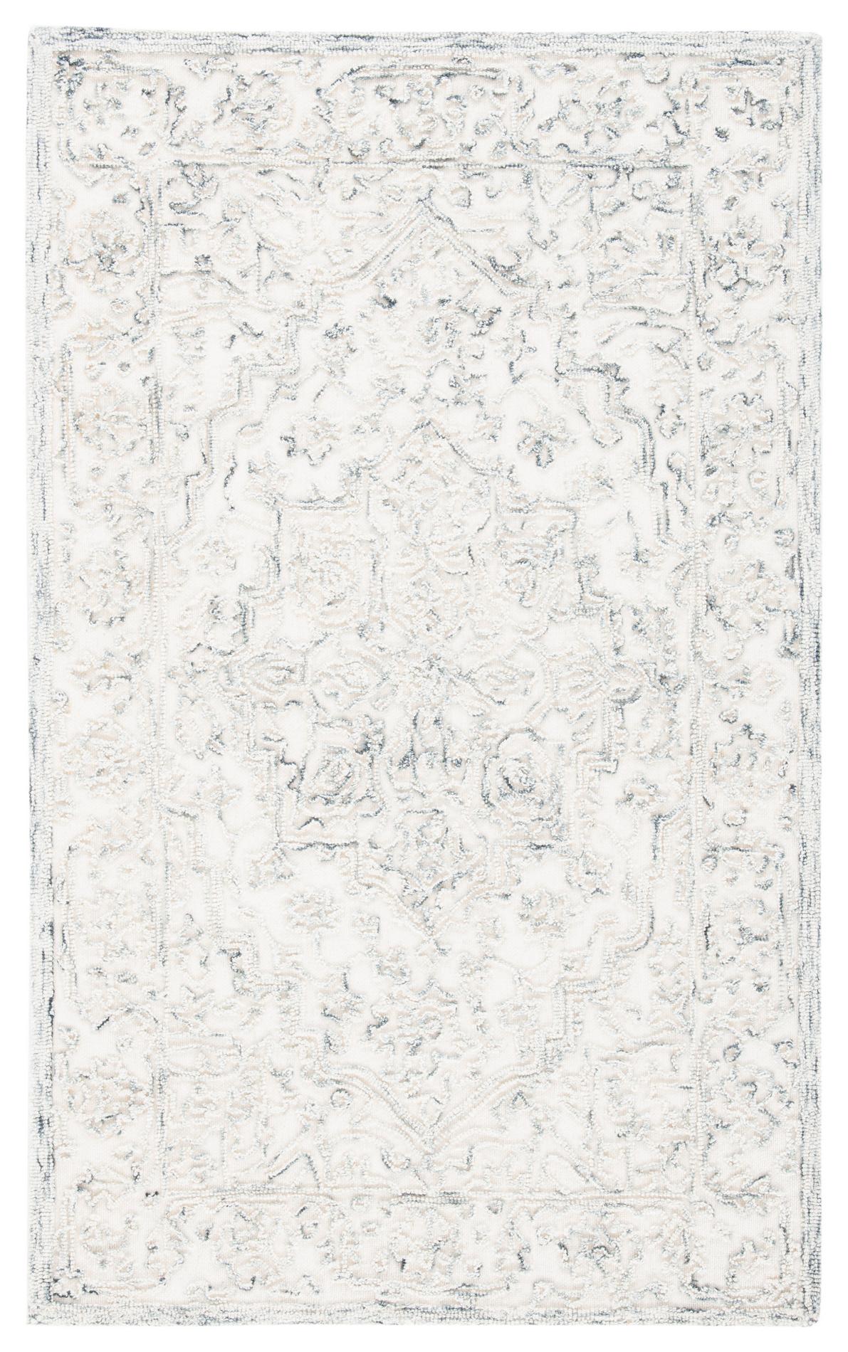 Safavieh Trace Trc302H Ivory/Charcoal Area Rug