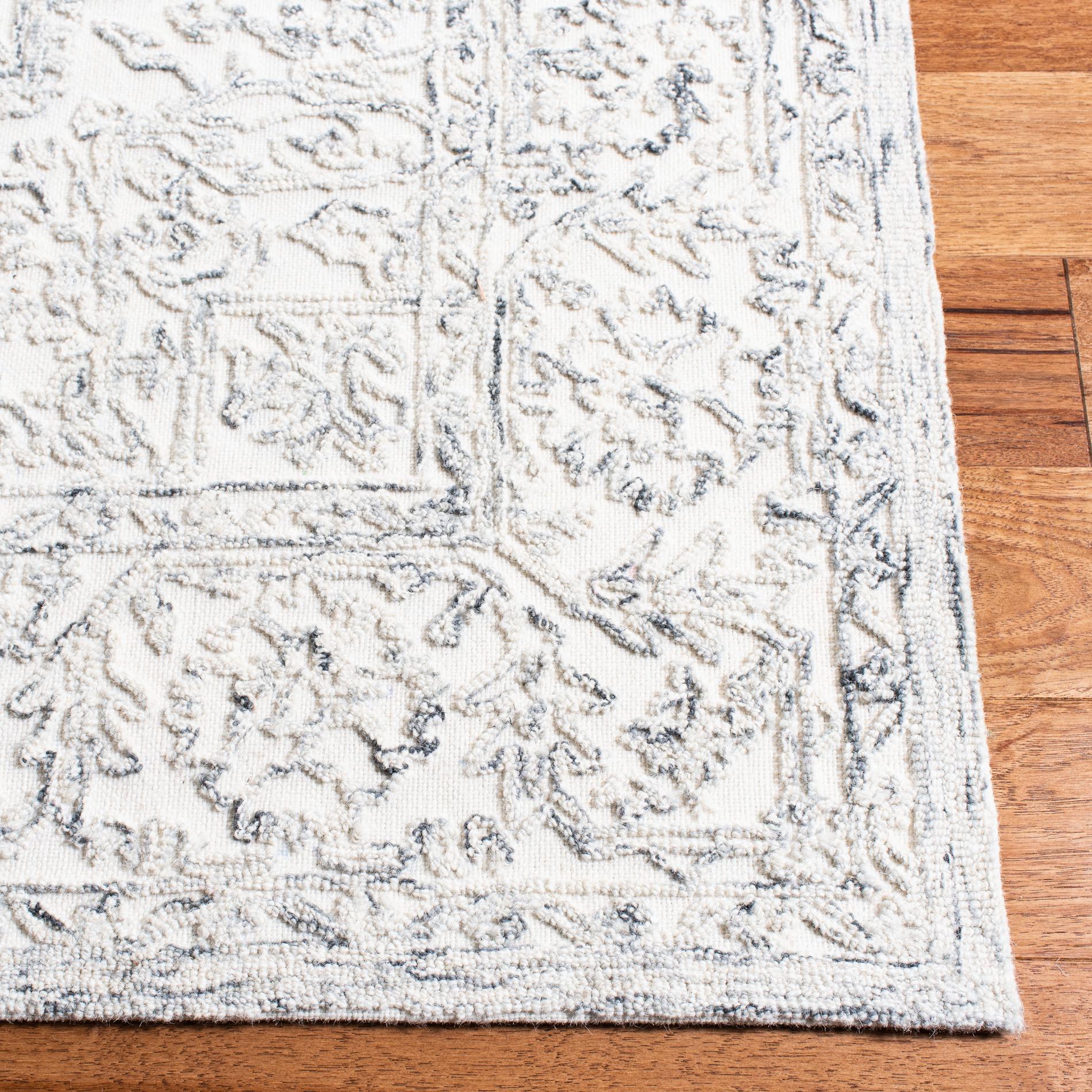 Safavieh Trace Trc302H Ivory/Charcoal Area Rug