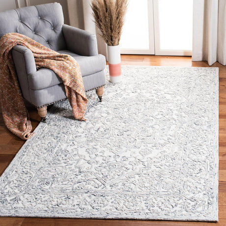 Safavieh Trace Trc302H Ivory/Charcoal Rugs.