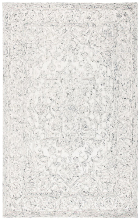 Safavieh Trace Trc302H Ivory/Charcoal Rugs.