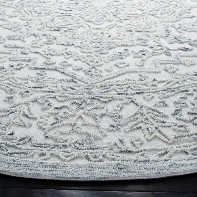 Safavieh Trace Trc302H Ivory/Charcoal Rugs.