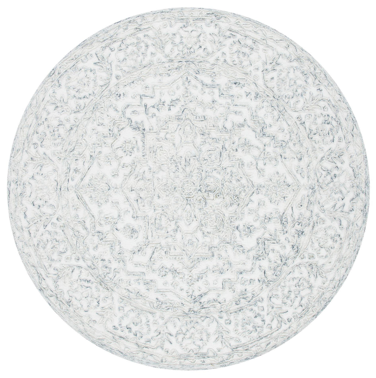 Safavieh Trace Trc302H Ivory/Charcoal Rugs.