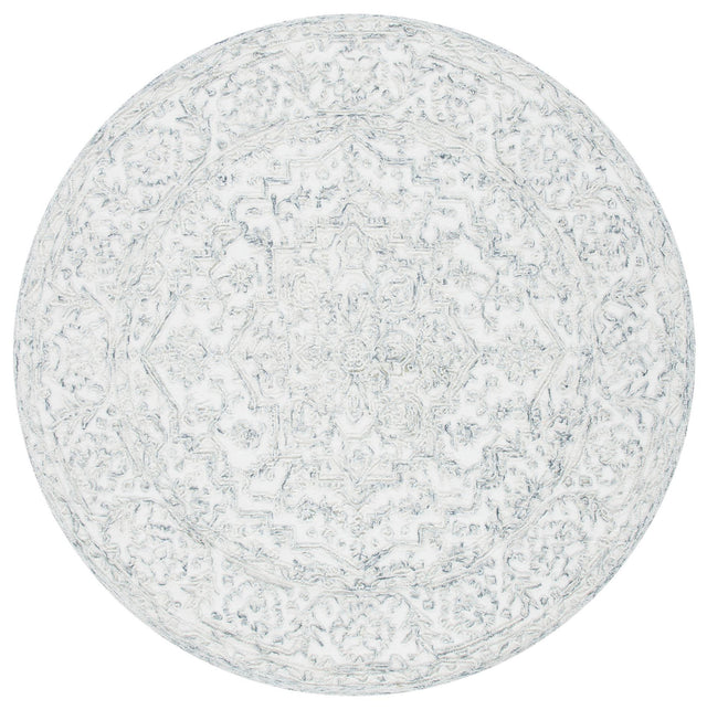 Safavieh Trace Trc302H Ivory/Charcoal Rugs.