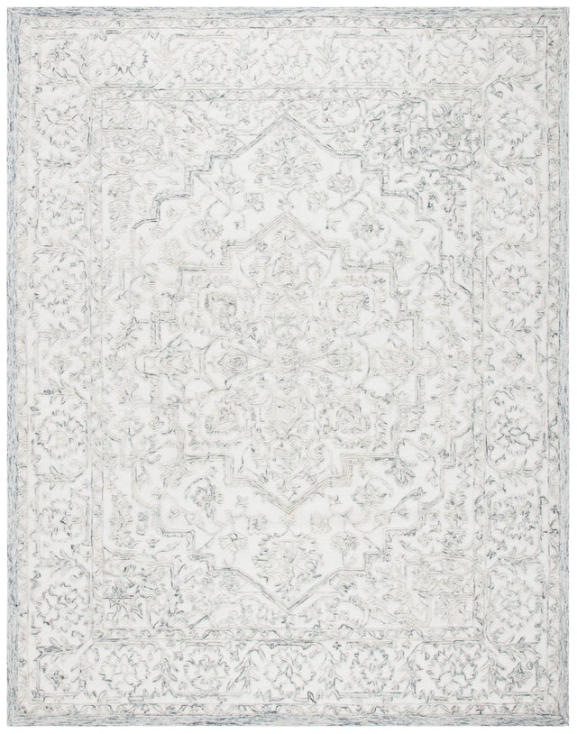 Safavieh Trace Trc302H Ivory/Charcoal Rugs.