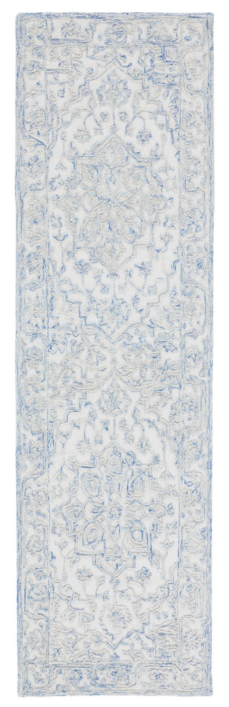 Safavieh Trace Trc302M Ivory/Blue Rugs.