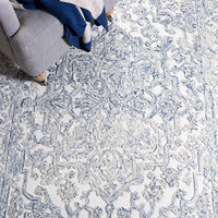 Safavieh Trace Trc302M Ivory/Blue Area Rug