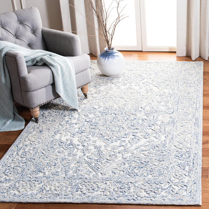 Safavieh Trace Trc302M Ivory/Blue Area Rug