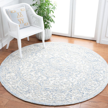 Safavieh Trace Trc302M Ivory/Blue Rugs.