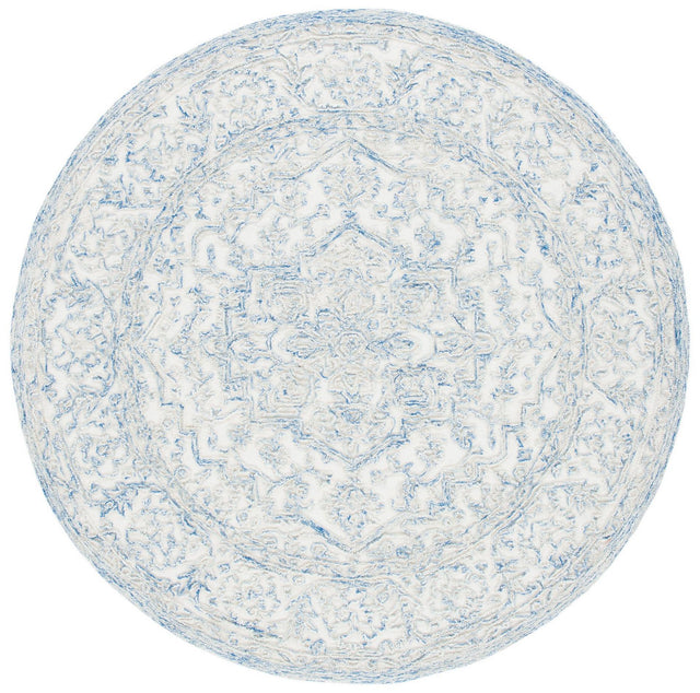 Safavieh Trace Trc302M Ivory/Blue Rugs.