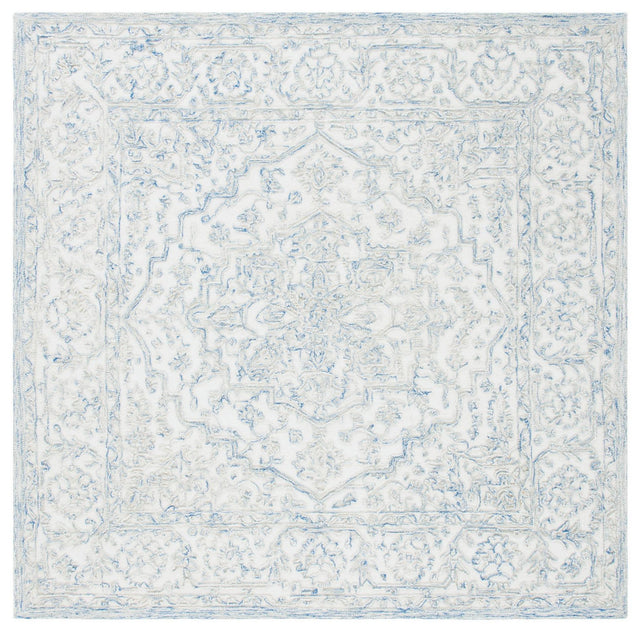 Safavieh Trace Trc302M Ivory/Blue Rugs.
