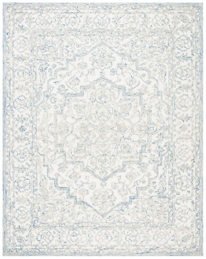 Safavieh Trace Trc302M Ivory/Blue Area Rug