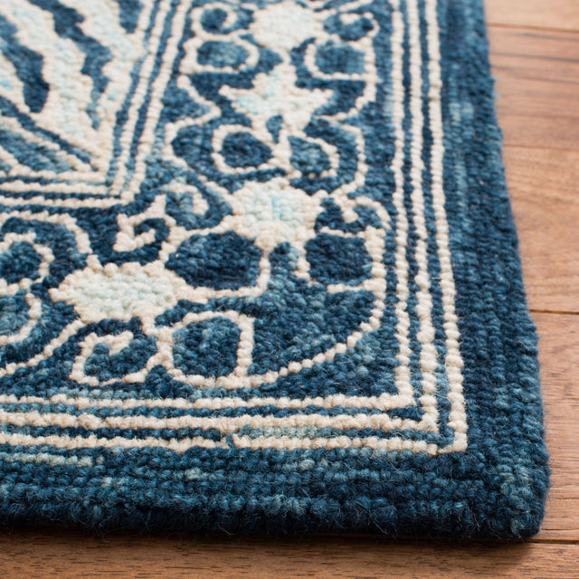 Safavieh Trace Trc507N Navy/Light Blue Rugs.