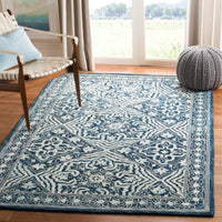 Safavieh Trace Trc507N Navy/Light Blue Area Rug