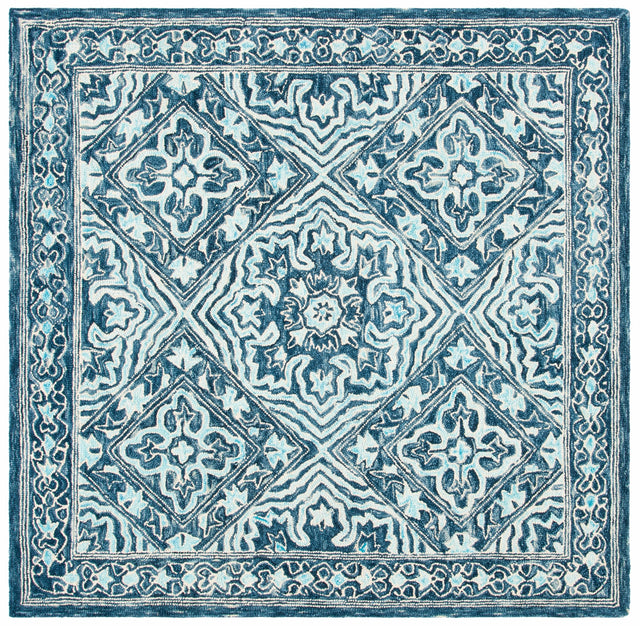 Safavieh Trace Trc507N Navy/Light Blue Rugs.