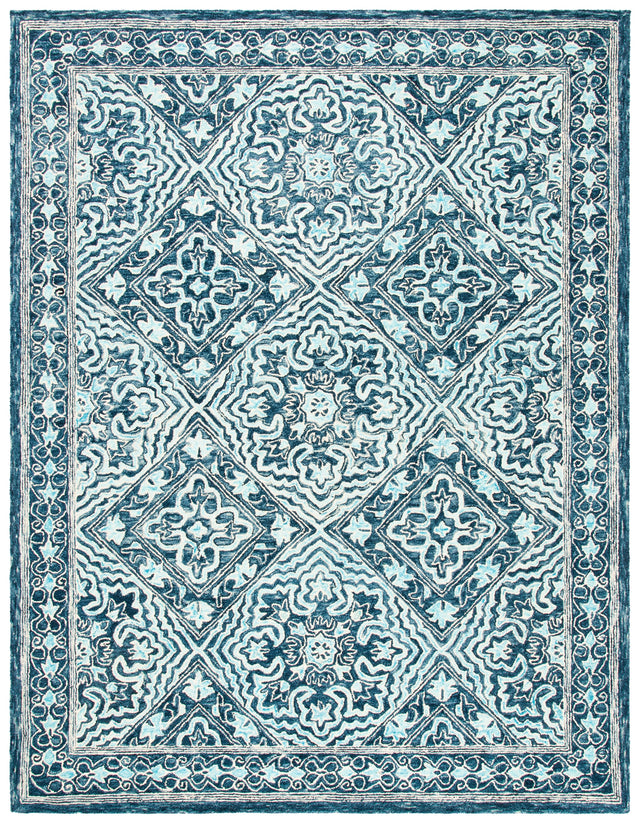 Safavieh Trace Trc507N Navy/Light Blue Rugs.