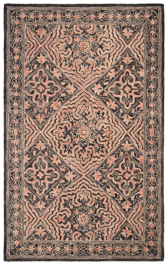 Safavieh Trace Trc507Z Black/Red Rugs.