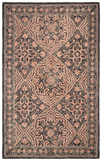 Safavieh Trace Trc507Z Black/Red Area Rug