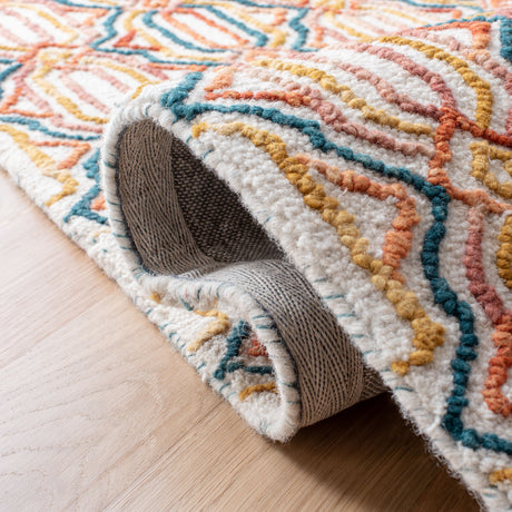 Safavieh Trace Trc511A Ivory/Navy Rugs.