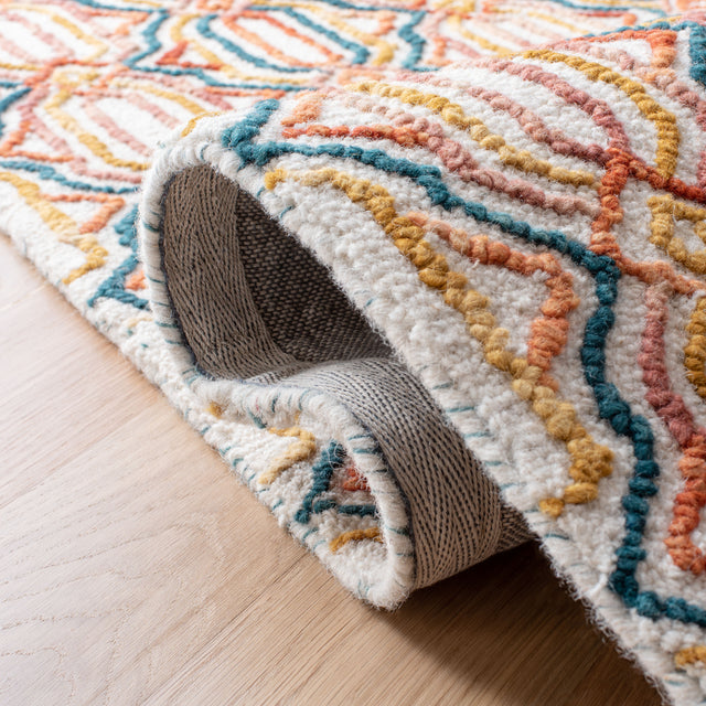 Safavieh Trace Trc511A Ivory/Navy Rugs.