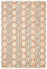 Safavieh Trace Trc511A Ivory/Navy Rugs.