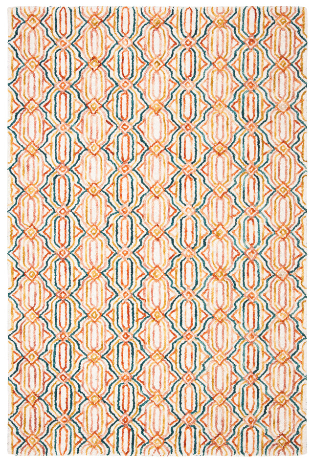 Safavieh Trace Trc511A Ivory/Navy Rugs.