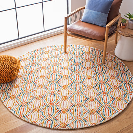 Safavieh Trace Trc511A Ivory/Navy Rugs.