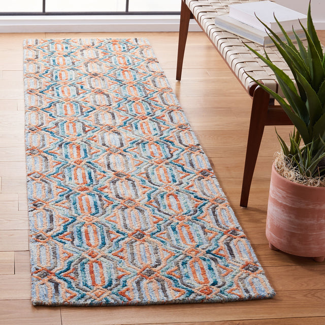Safavieh Trace Trc511M Light Blue/Blue Rugs.