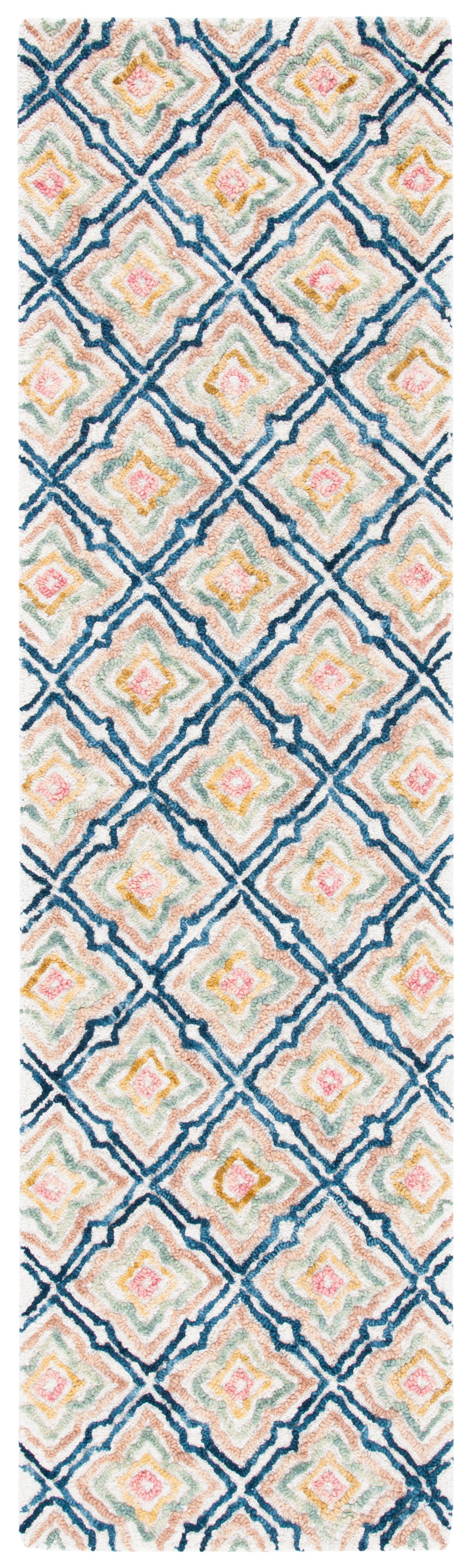 Safavieh Trace Trc512A Ivory/Navy Rugs.