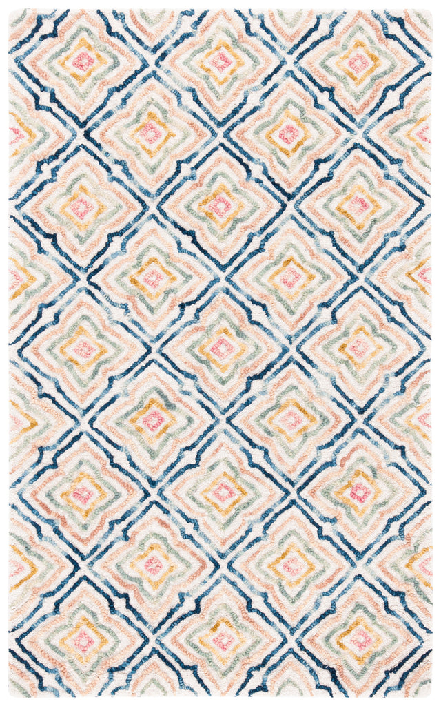 Safavieh Trace Trc512A Ivory/Navy Rugs.