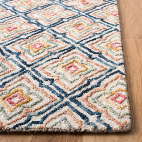 Safavieh Trace Trc512A Ivory/Navy Rugs.