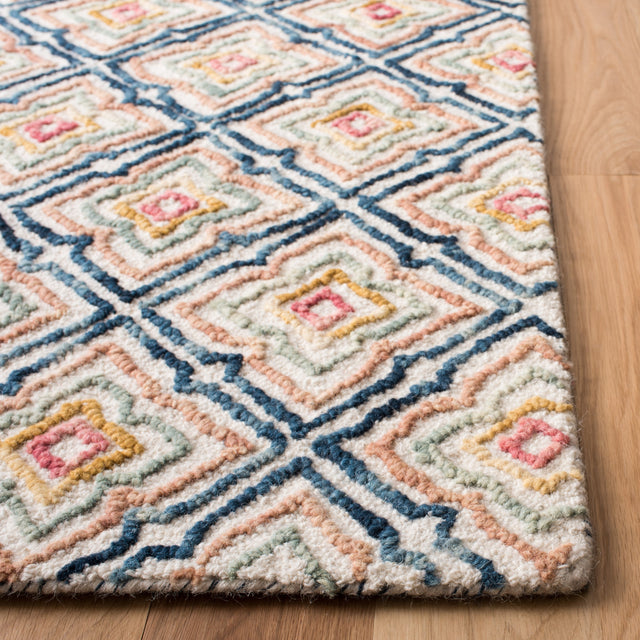 Safavieh Trace Trc512A Ivory/Navy Rugs.