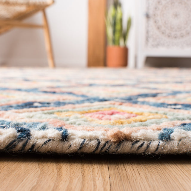 Safavieh Trace Trc512A Ivory/Navy Rugs.