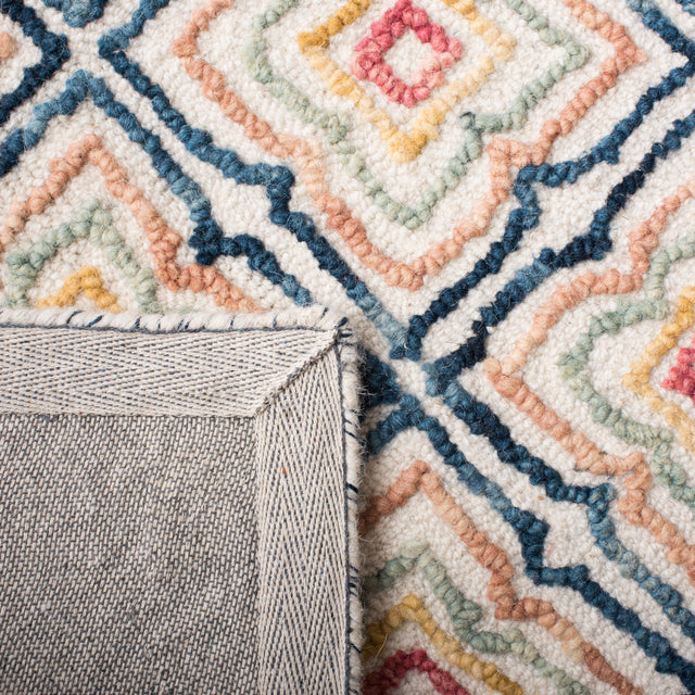 Safavieh Trace Trc512A Ivory/Navy Rugs.