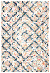 Safavieh Trace Trc512A Ivory/Navy Rugs.