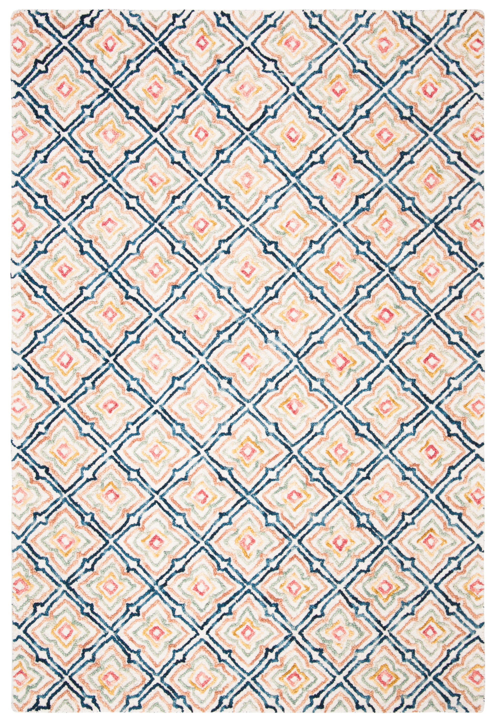 Safavieh Trace Trc512A Ivory/Navy Area Rug