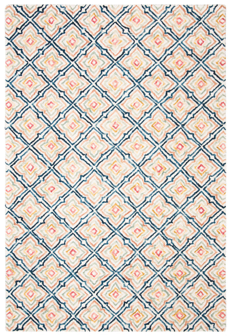 Safavieh Trace Trc512A Ivory/Navy Rugs.